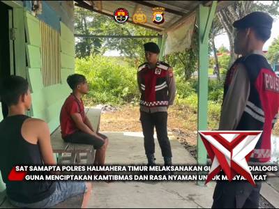 Patroli Sat Samapta Polres Haltim