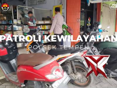 Patroli Kewilayahan Dialogis Wujud Pengabdian Masyarakat Jaga Sitkamtibmas Kondusif