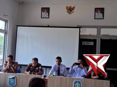 Rapat Koordinasi Rencana Kegiatan Takbir Keliling di Rumah dinas Camat Belinyu