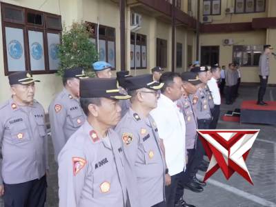Apel Jam Pimpinan Wakapolres Probolinggo