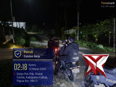 Patmor Tewer Pala Antisipasi Premanisme dan Aksi Jalanan