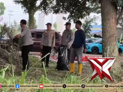 Gelar Program BELIDA, Polda Sumsel Tegaskan Komitmen Dukung Gerakan Indonesia ASRI - PoliceTube