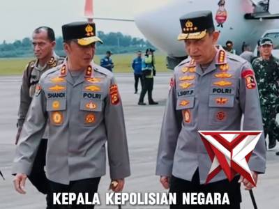 Kapolri Pimpin Tanam Raya Jagung Kuartal I 2026 di Ogan Ilir