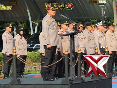 KEGIATAN APEL JAM PIMPINAN KAPOLRES SUBANG