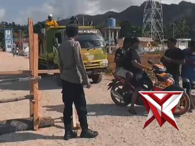 Pengamanan embarkasi & debarkasi polsek mdona hyera