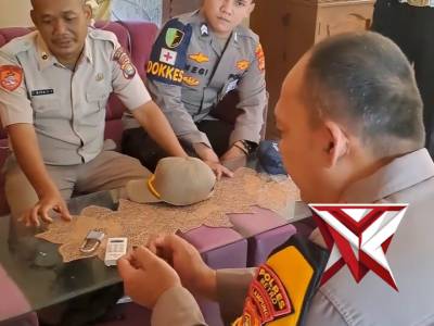 Kunjungan Waka Polres kerumah personel