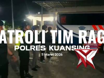 Patroli Tim Raga Polres Kuansing