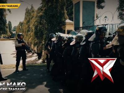 LATIHAN SISPAM MAKO POLRES ACEH TAMIANG - PoliceTube