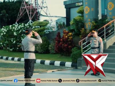 Kapolda Sumsel Irjen Pol. Dr. Sandi Nugroho, S.I.K., S.H., M.Hum Pimpin Upacara Hari Kesadaran Nasio