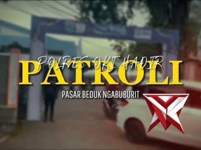 HADIR DALAM PASAR BEDUG GUNA MENCIPTAKAN LINGKUNGAN YANG AMAN - PoliceTube