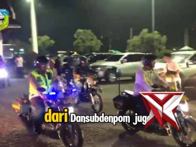 Kapolres Sarolangun Bersama Forkopimda Laksanakan Patroli Malam Takbiran