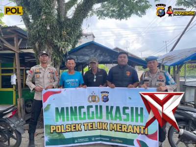 Minggu Kasih Polsek Teluk Meranti