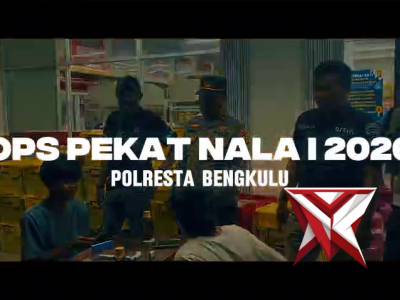 Kembali Operasi Penyakit Masyarakat Nala-1 2026 di gelar di wilayah hukum Polresta Bengkulu.

Polres