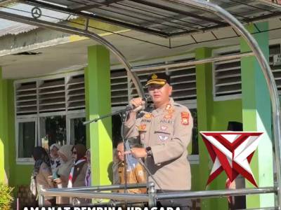 Kapolres Lebong AKBP AGOENG RAMADHANI S.H S.I.K Hadiri Kegiatan di SMAN 1 Kabupaten Lebong