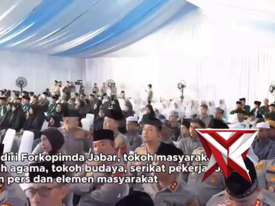 Silahturahmi Ramadhan Di Jabar, Kapolri Ajak Warga Jaga Persatuan Indonesia