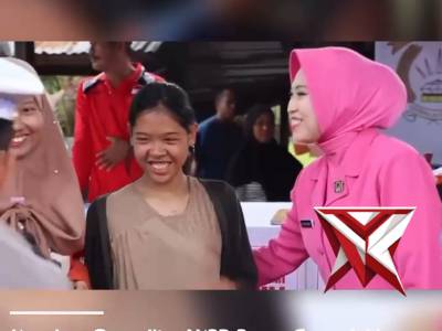 Wujud kepedulian nyata ditunjukkan melalui sinergi antara Polres Ogan Ilir, Bhayangkari, dan Baznas