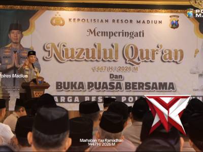 Peringatan Nuzulul Qur'an dan Buka Bersama Polres Madiun