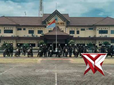 Asistensi Ditsamapta Polda Jateng di Polres Tegal Kota