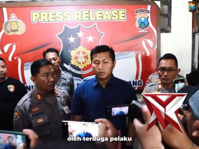 Konferensi Pers Ungkap Kasus Penganiayaan Yang Mengakibatkan Meninggal Dunia