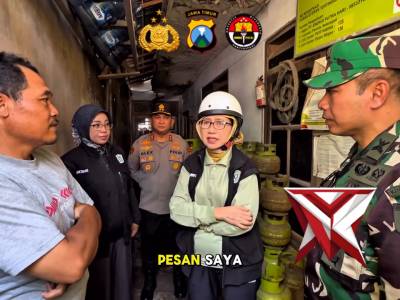 Patroli Forkopimda Dan Sidak Pangkalan Elpiji 3kg di Kab.Lumajang