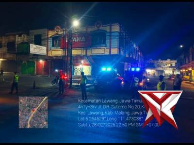 Kegiatan Cipkon Gabungan Rayon Lawang dalam bentuk KRYD di daerah Kec. Lawang Kab. Malang - PoliceTube