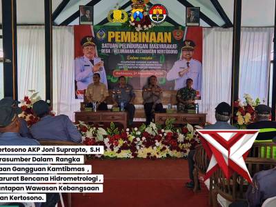 Pembinaan Linmas Desa / Kelurahan Kecamatan Kertosono