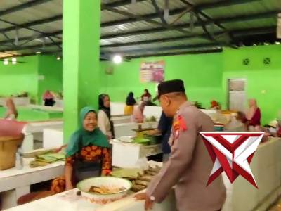 Kanit binmas berikan himbauan kamtibmas