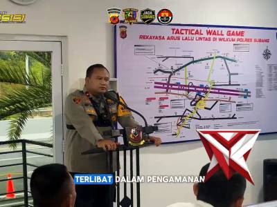 Wakapolda Jabar Melaksanakan Cek Rest Area Km. 102.