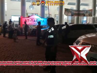 *Kapolresta Bengkulu Hadiri Tabligh Akbar Nuzulul Qur&rsquo;an 1447 H yang digelar Pemkot Bengkulu.*