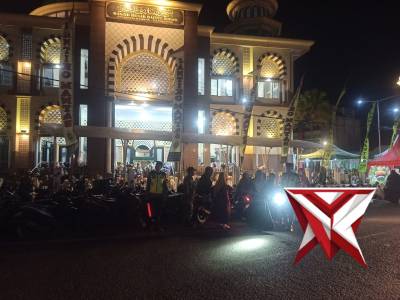 ANGGOTA POLSEK MELAKS PENGAMANAN SEMAAN AL QURAN JANTIKO MANTAB & DZIKRUL GHOFILIN - PoliceTube