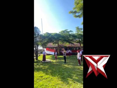 BHABINKAMTIBMAS POLSEK BALIK BUKIT JADI PEMBINA UPACARA DI SDN 1 WAY EMPULAU ULU,