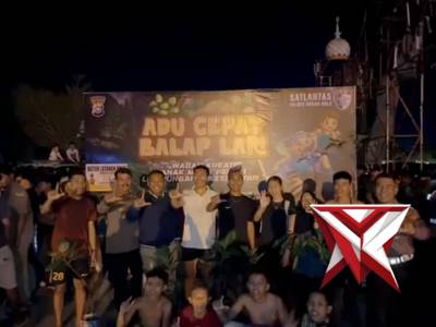 ADU CEPAT BALAP LARI POLRES ROKAN HULU