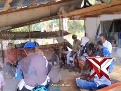 Personil polsek kisar melaksanakan giat patroli KRYD