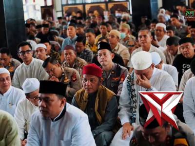 Ka polda sumsel melasanakan kegiatan safari ramadhan