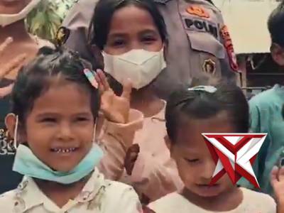 Polri Terus Melakukan Upaya Perbaikan Wilayah Terdampak Bencana