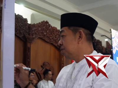 Wakapolres Pacitan menghadiri kegiatan peringatan Nuzulul Qur&rsquo;an 1447 H / 2026 M yang dirangkaikan