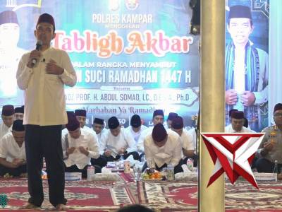 TABLIGH AKBAR POLRES KAMPAR