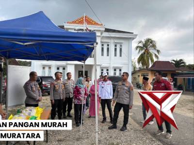 Giat gerakan pangan murah polres muratara