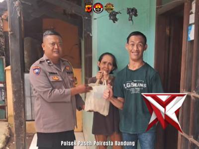Ramadhan Berbagi: Bhabinkamtibmas Polsek Paseh Berikan Sembako kepada Warga Binaan - PoliceTube