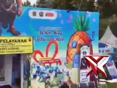 Pasilitas Pos Pelayanan Dari Polres Subang Km 102 A