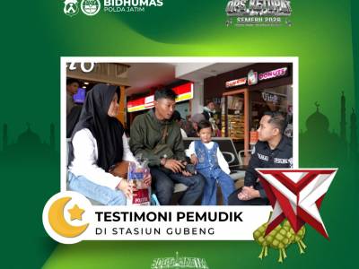 Testimoni Pemudik di Stasiun Gubeng, Perjalanan Lebih Aman dan Nyaman