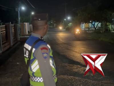 Giat Patroli Malam Polsek Belitang III