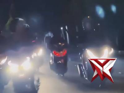 SAT LANTAS POLRES TUBAN MELAKSANAKAN PENERTIBAN BALAP LIAR