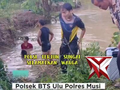 Mobil Masuk Sungai di Muara Lakitan, 2 Korban Meninggal Dunia, 4 Orang Berhasil Diselamatkan