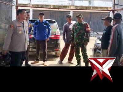 POLSEK PAMPANGAN PATROLI GABUNGAN