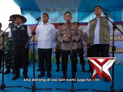 POLDA SUMSEL SUKSES TANAM JAGUNG PERDANA 2026