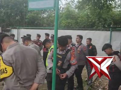 Apel persiapan pengamanan Unras di Wilayah Kab. Pali - PoliceTube