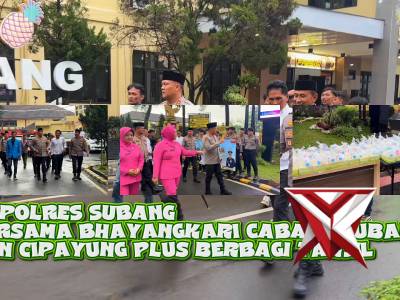 Polres subang bagikan takjil