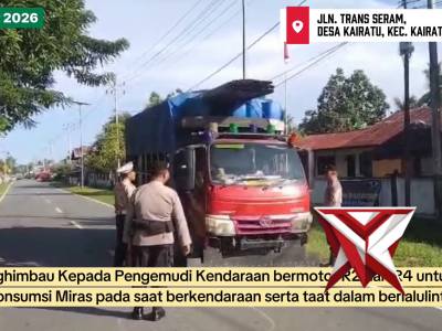 Giat KRYD di Wilayah Hukum Polsek Kairatu