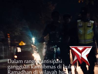 Menindaklanjuti laporan warga terkait knalpot brong yang meresahkan